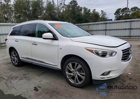 2014 Infiniti Qx60 z USA, uszkodzony, nr VIN 5N1AL0MM9EC507215